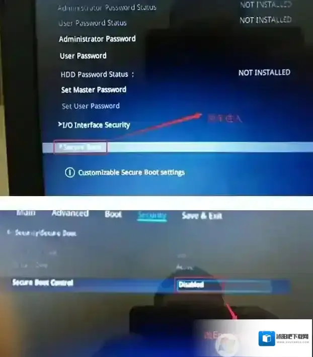 华硕分区表类型