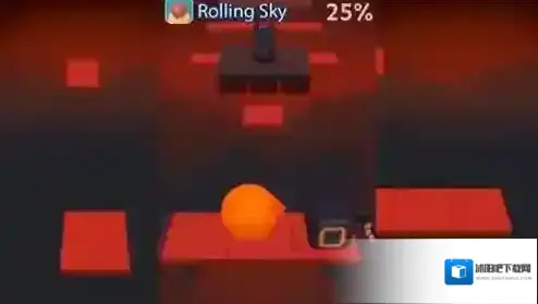 滚动的天空小球