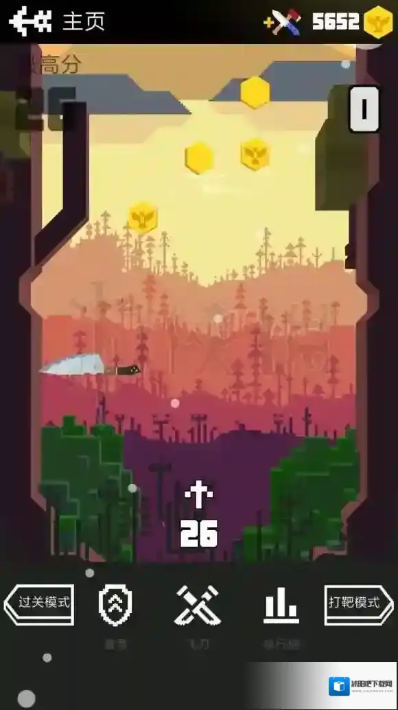 飞刀大挑战如下图