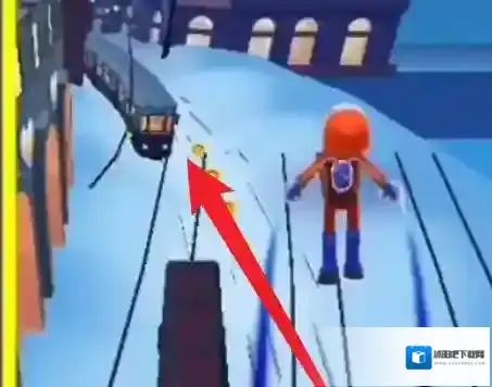 地铁跑酷雪地地图