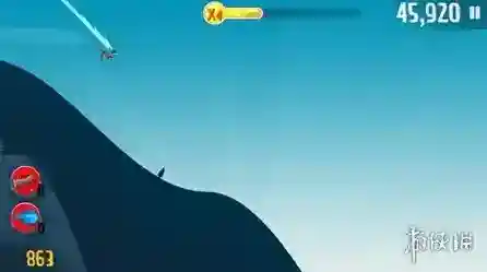 滑雪大冒险撞击