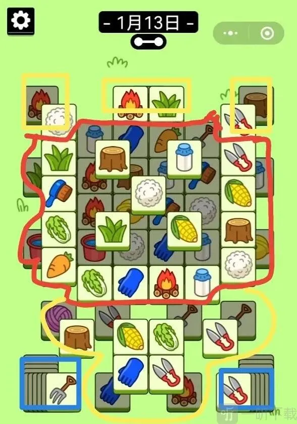 羊了个羊​1.13第二关怎么过 1.13关卡攻略大全