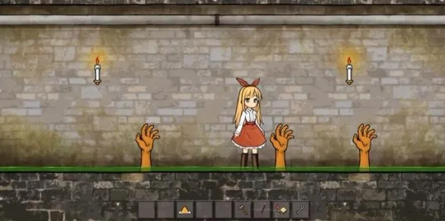 忧郁的安娜进入房间