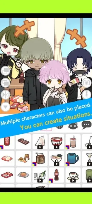 黑色棒棒糖男孩模板