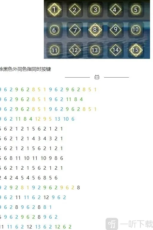 光遇竖琴千本樱数字谱 光遇钢琴笛子简单好听的乐谱分享