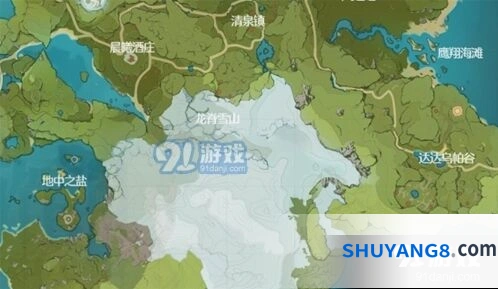 原神地图新区域攻略指南
