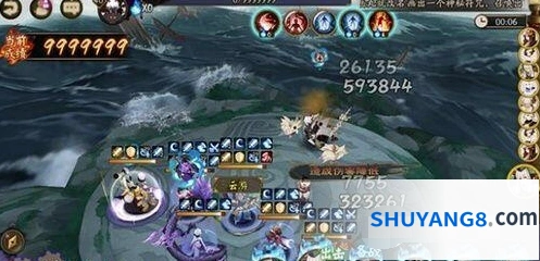 《阴阳师》大岳丸超鬼王第六天打法教程