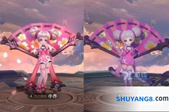 王者荣耀小乔皮肤模型优化展示