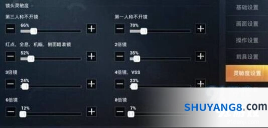 和平精英大神灵敏度设置推荐