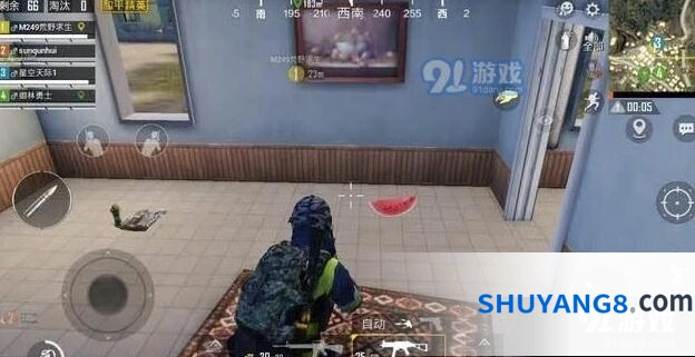 和平精英西瓜位置分布图