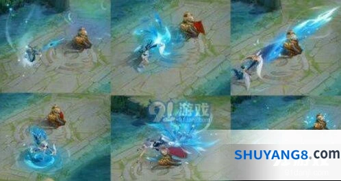 王者荣耀虞姬云霓雀翎皮肤实战体验