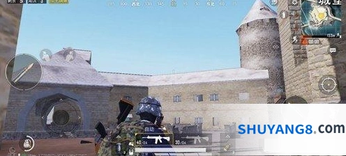和平精英雪地城堡区域玩法分享
