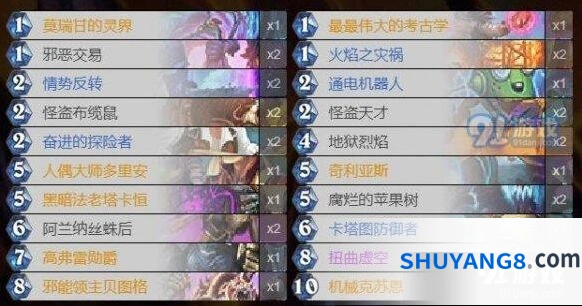 炉石传说机械克苏恩卡组组建攻略