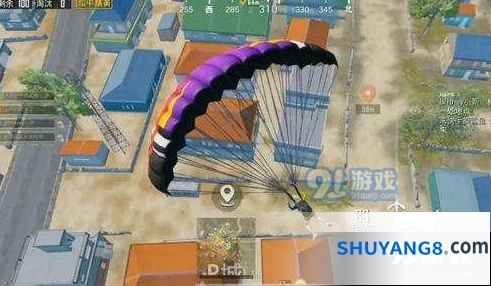 和平精英怎么卡bug快速落地