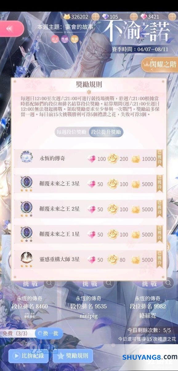 《闪耀暖暖》竞技场冲段教学