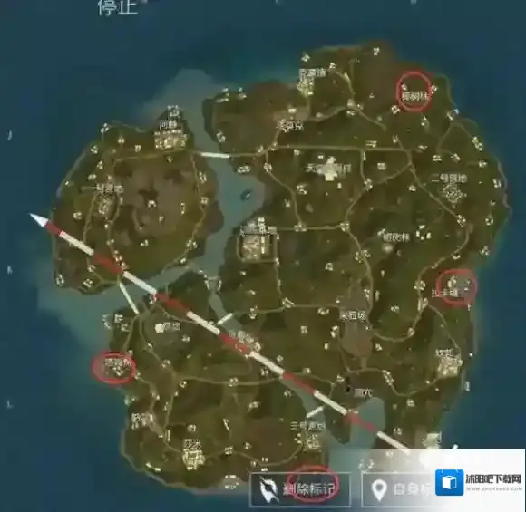 绝地求生刺激战场雨林地图低级资源点介绍 雨林地图低级资源点位置一览