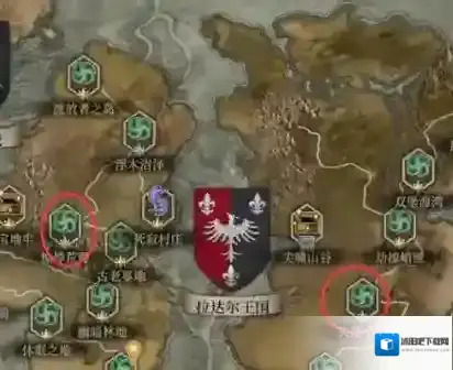 地下城堡4骑士与破碎编年史地图