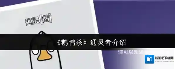 《鹅鸭杀》通灵者介绍