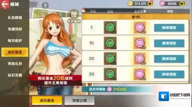 战魂旅人成长基金