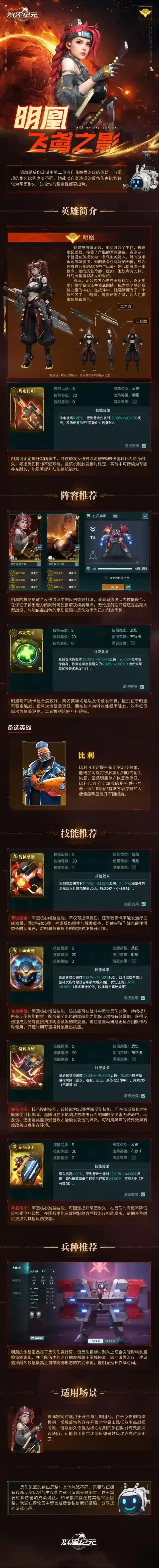 英雄攻略丨明凰·飞鸢之影 反伤续航核心！