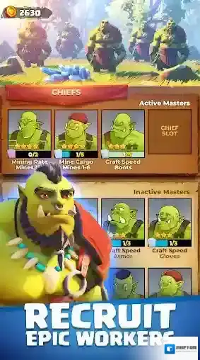 兽人采矿营地采矿