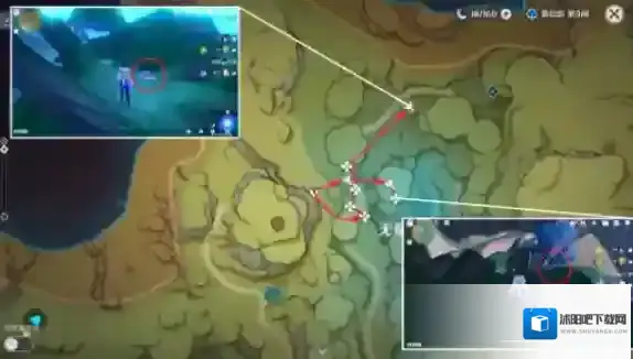 原神树王圣体菇采集路线怎么走 原神树王圣体菇采集路线位置