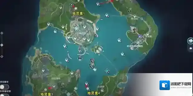 原神4.0枫丹地灵龛位置图文攻略