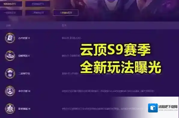 云顶之弈s9羁绊大全