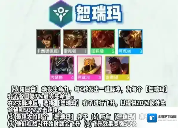 云顶之弈s9恕瑞玛羁绊效果一览