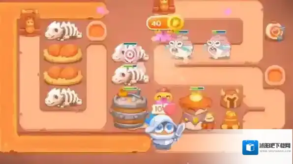 保卫萝卜4在中间