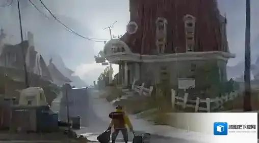 老人的旅程场景