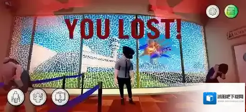 机场安检员乘客