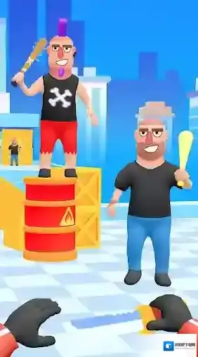 命中大师3D飞刀刺客敌人