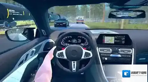 驾驶学校模拟游戏中