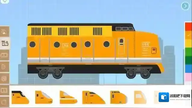 Labo积木火车儿童应用模板