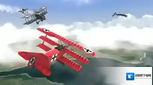 空战战机飞行员先锋飞行