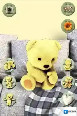 会说话的毛绒熊做出