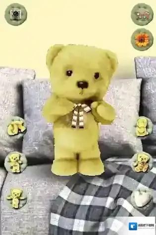 会说话的毛绒熊小熊