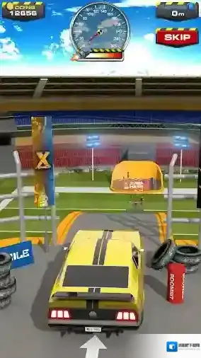 斜坡大冲刺场景