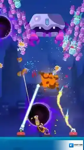 黑衣人防御手游截图4