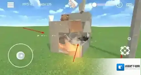 爆破物理模拟器游戏