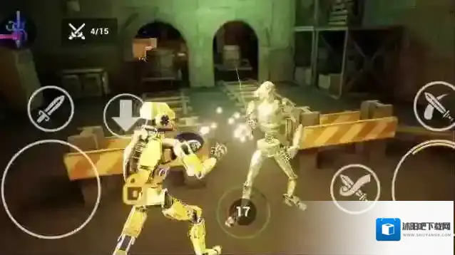 机器人剑术对决机器人