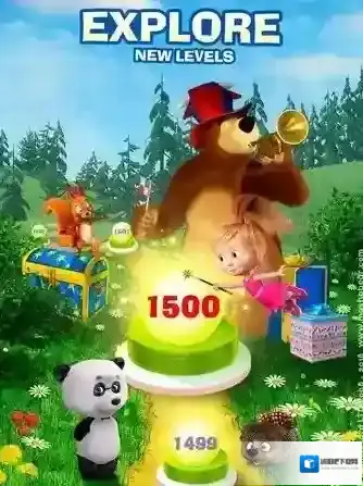 玛莎和熊果酱比赛3