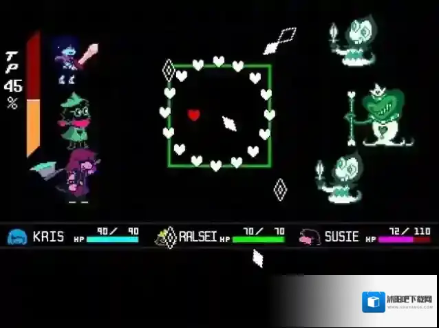 Deltarune三角符文完整版(1-4章)剧情