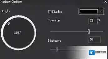 《图片工厂》加阴影轮廓方法教程