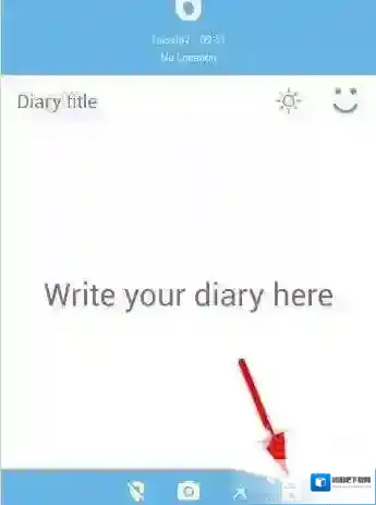 你的日记如下图