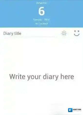 你的日记写日记