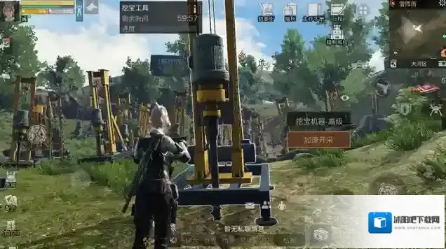 明日之后挖宝机器怎么用