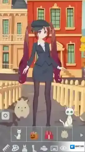 动漫女孩爱打扮打造