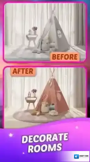 匹配瓷砖风景玩家